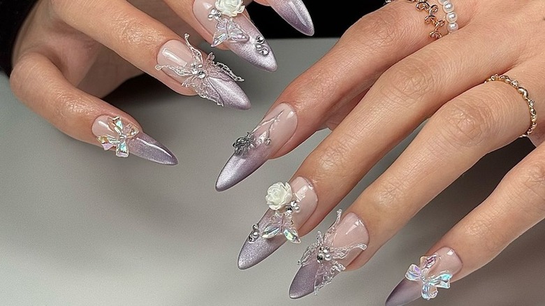 Long Nail Designs