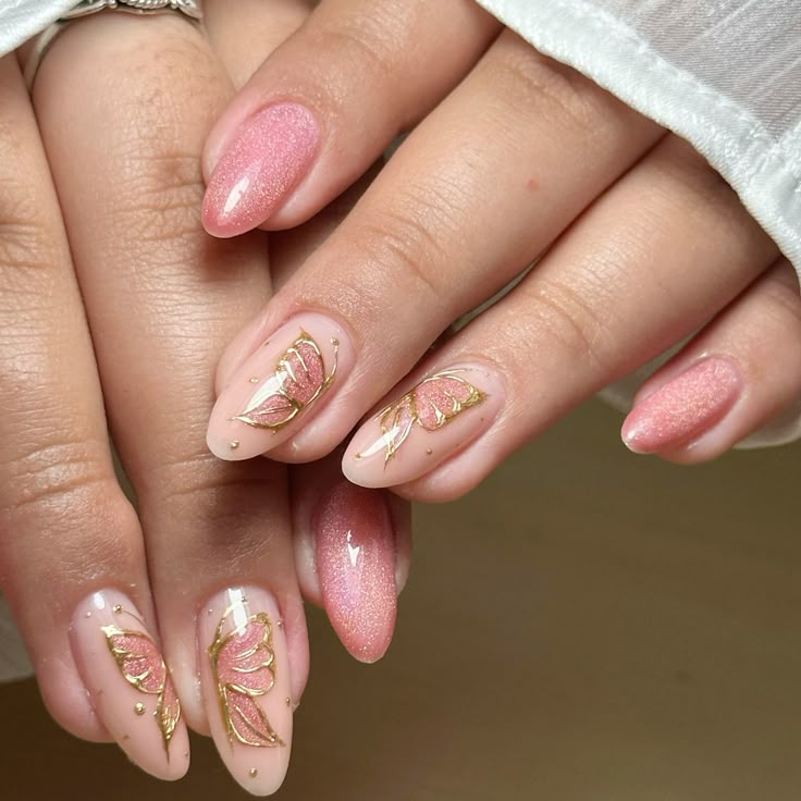 butterfly nail art