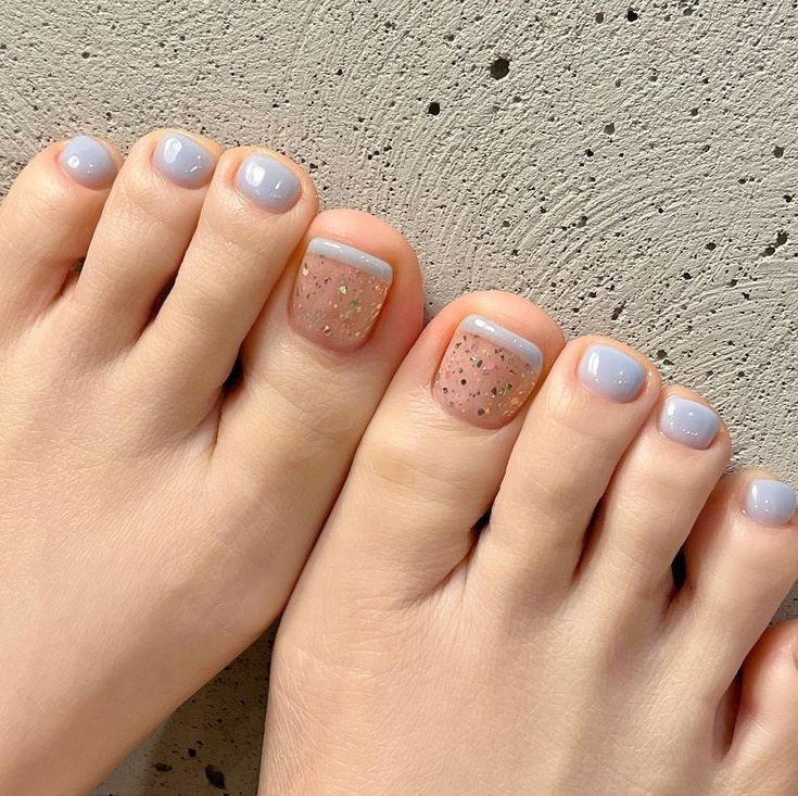 leg nail art design